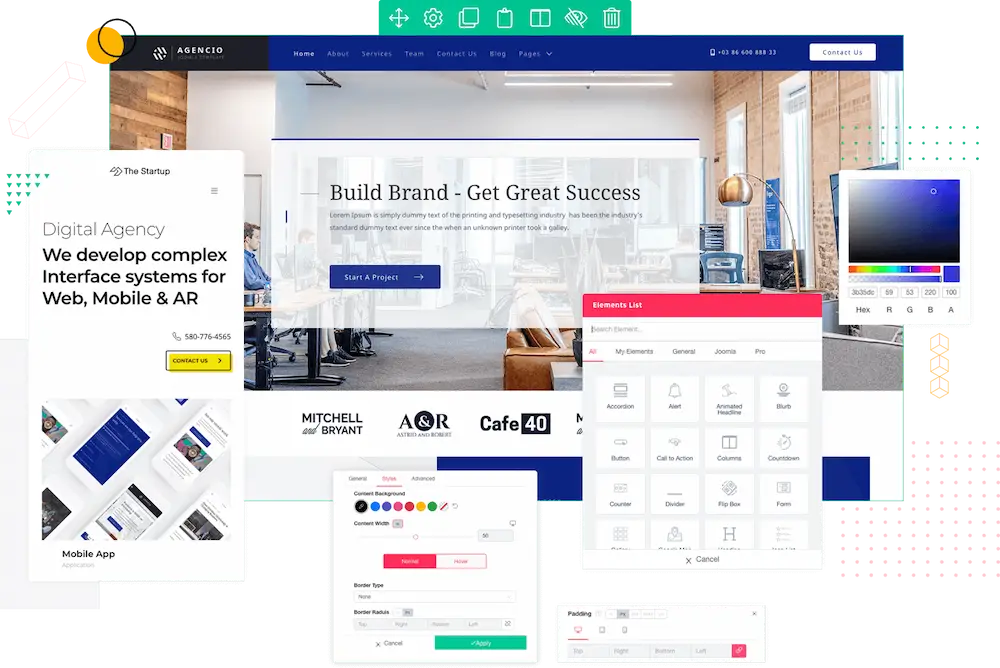 نمونه طراحی سایت چندمنظوره
