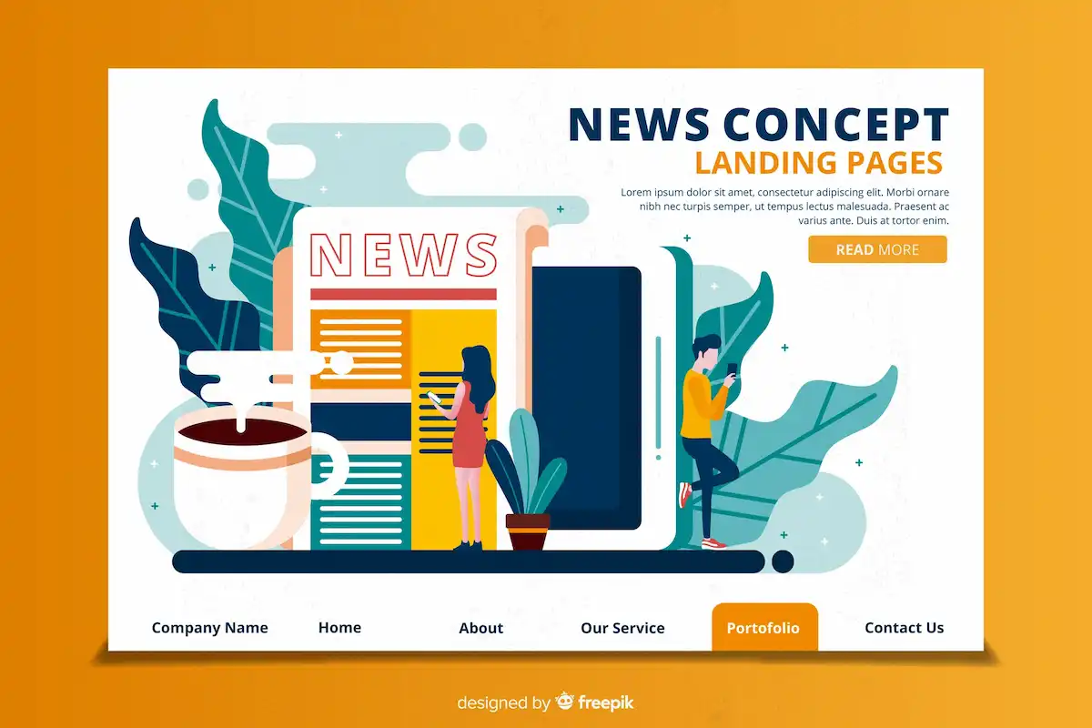 هزینه طراحی سایت خبری